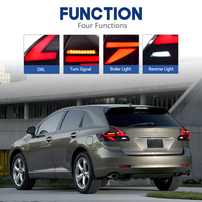 HCMOTIONZ LED Tail Lights for Toyota Venza 2009-2016