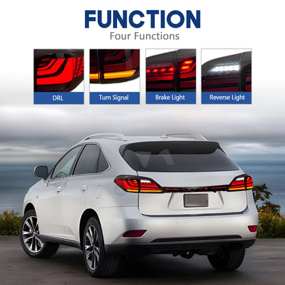 HCMOTIONZ LED Tail Lights for Lexus RX350 2009-2015 RX450 RX270