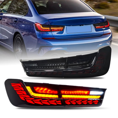 HCMOTION 3 Series Rear Lamps For BMW G20 Sedan M340i 330e 330i M 325Li G80 M3 G28 2019 2020 2021 LED Tail Lights