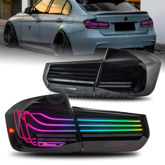 HCMOTION LED RGB Taillights For BMW 3 Series F30 F80 2012-2018 CLS design Limited Time Discount