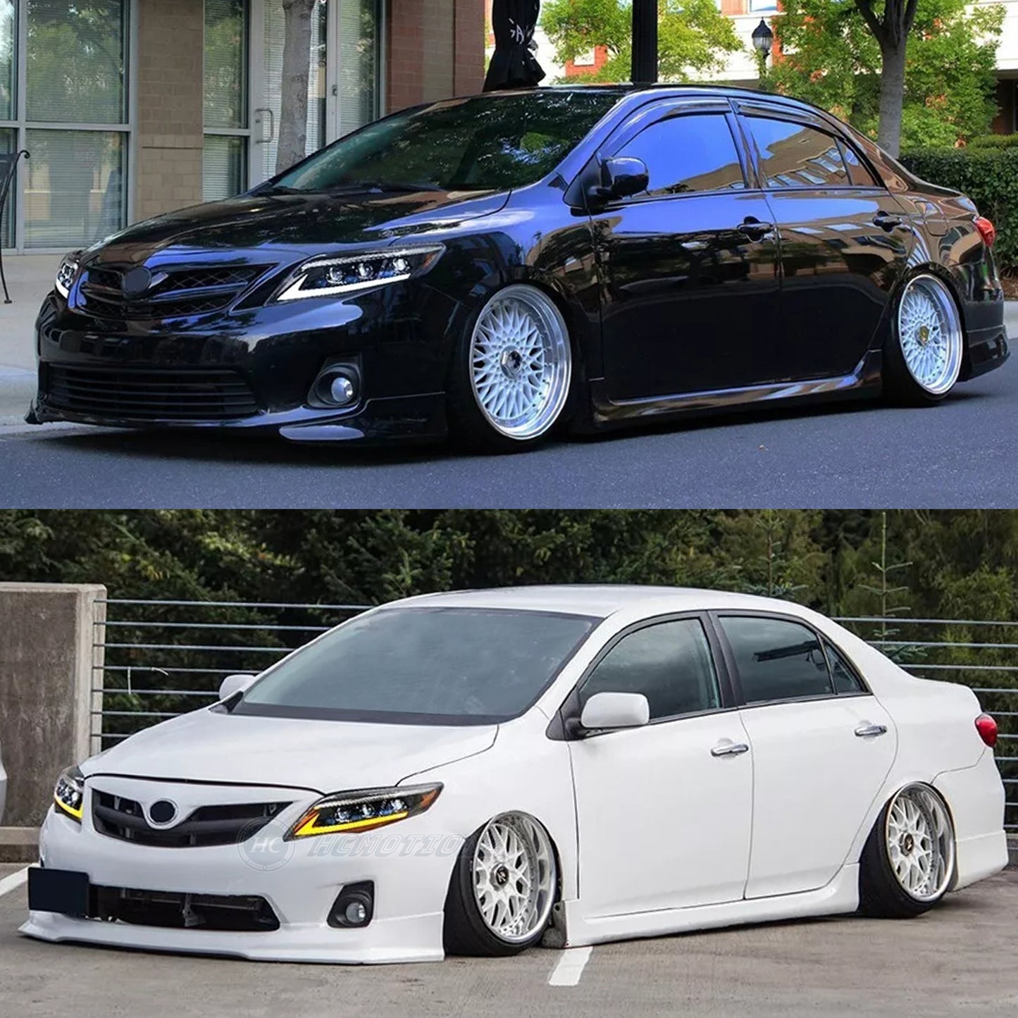 HCMOTIONZ LED Headlights for Toyota Corolla 2011-2013