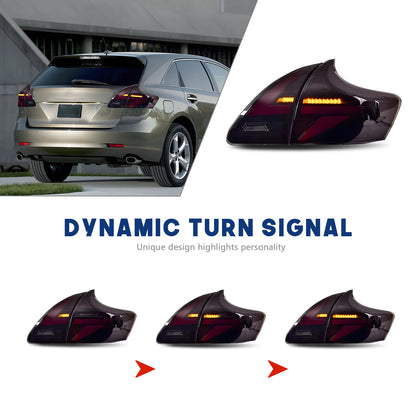 HCMOTIONZ LED Tail Lights for Toyota Venza 2009-2016