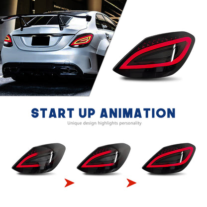 HCMOTION LED Taillghts For Mercedes-Benz C-Class W205 2015-2021