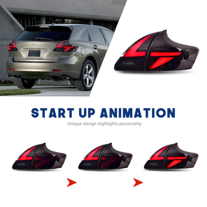 HCMOTIONZ LED Tail Lights for Toyota Venza 2009-2016