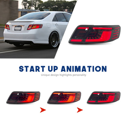 HCMOTION LED Tail Lights for Toyota Camry XV40 Aurion 2007-2011 US Version