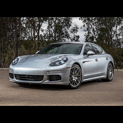 HCMOTIONZ LED Headlights for Porsche Panamera 2009-2016 (970) Blue Light DRL Car Front Lamps Assembly