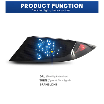 HCMOTIONZ LED Tail Lights for Toyota Subaru GR86 BRZ 2022 2023