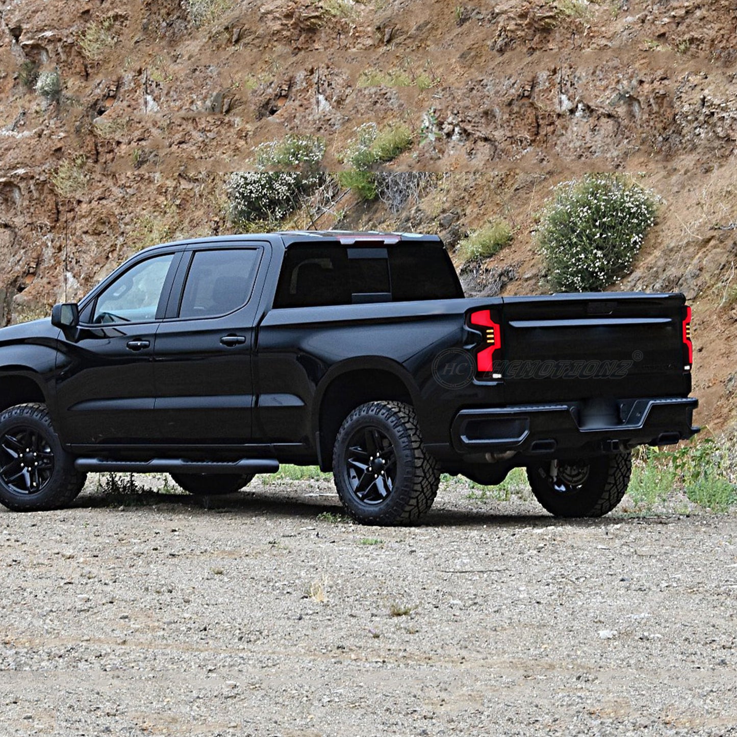 HCMOTIONZ LED Tail Lights for Chevrolet Silverado 2019-2025 1500/2500/3500