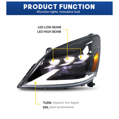 HCMOTIONZ LED Head Lights for Lexus GX 470 2003-2009 J120