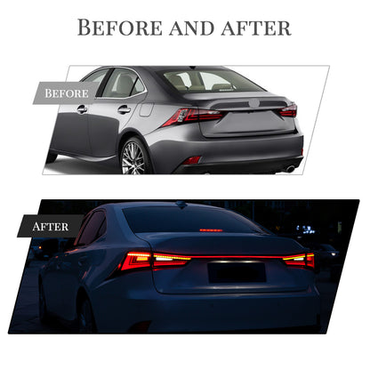 HCMOTION Lexus IS250/350 300h F 2014-2020 LED Tail Lights