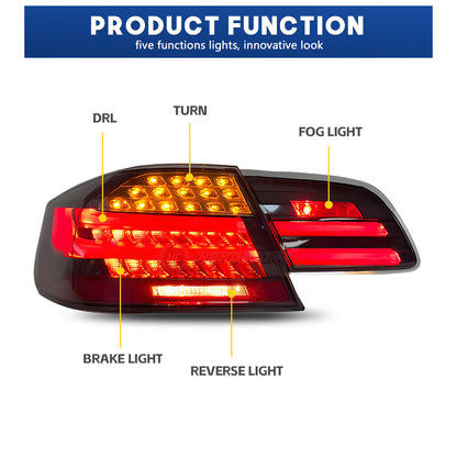 HCMOTION LED Tail Lights for BMW 3 Series M3 E92 2007-2011