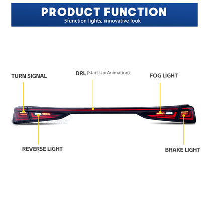 HCMOTIONZ Tail Lights for Lexus ES ES350/300h/200/260 2019-2023 Upgrade 2024 Design