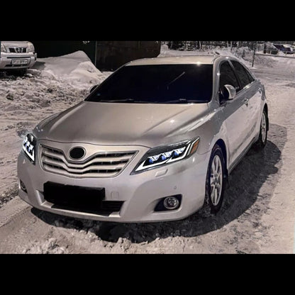 HC Motion LED Headlights Assembly for 2010 2011 Toyota Camry XV40 (US Version)  Plug & Play DOT Approved