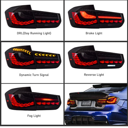 HCMOTION Taillights For BMW 3  F30 F80 2012-2015