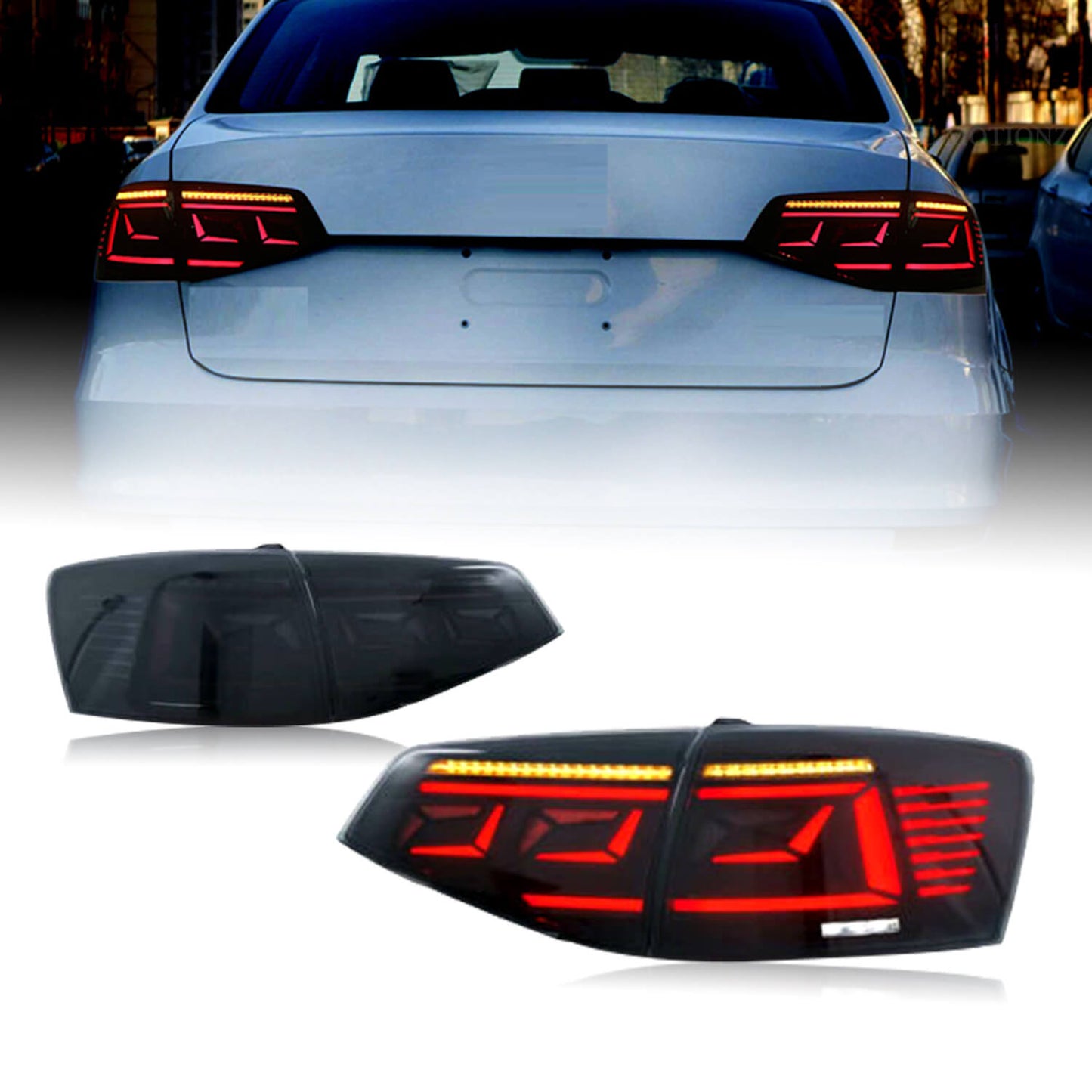 HCMOTION LED Taillights For VW Jetta MK6 2015-2018