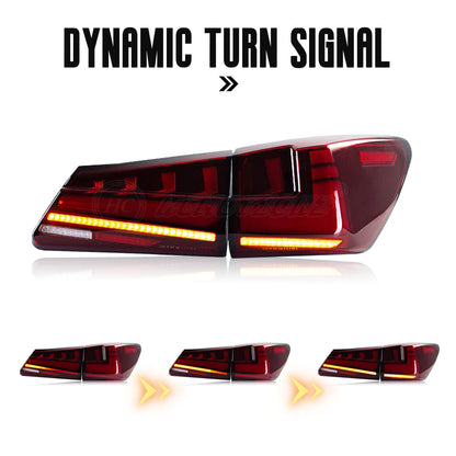 HCMOTION LED Tail Light For Lexus IS250 IS350 ISF 2006-2012