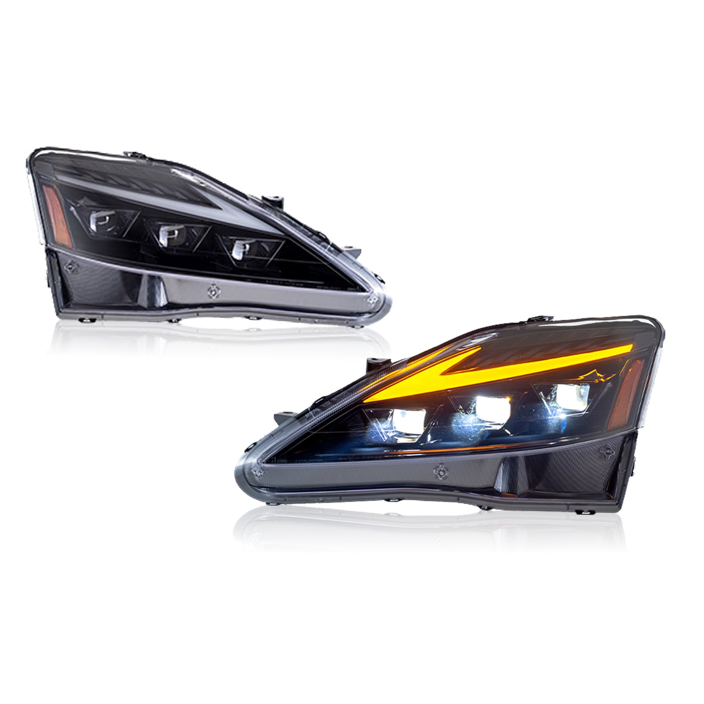 HCMOTION LED Head Light For Lexus IS250 IS350 C ISF 2006-2013