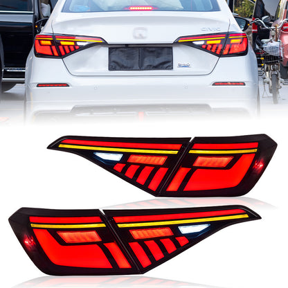 HCMOTION LED Tail Lights 11th Gen Honda Civc 2022 2023 Sedan