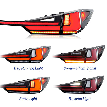 HCMOTION For Lexus RX 350 L RX 450h F Tail Lights 2016-2022