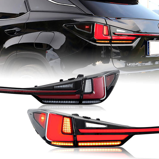 HCMOTION For Lexus RX 350 L RX 450h F Tail Lights 2016-2022
