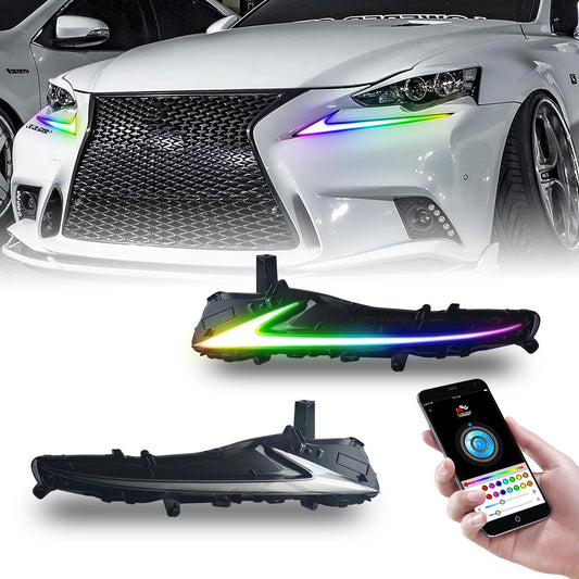 HCMOTIONZ for Lexus IS250 IS350 F 2013-2016 RGB Day Running Lights