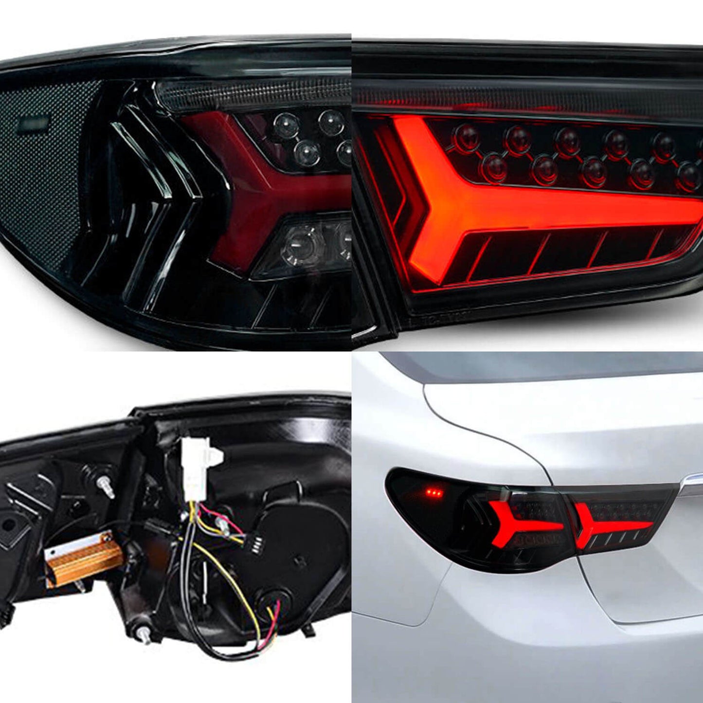HCMOTION LED Taillights 09-12 For Toyota Mark X /Reiz