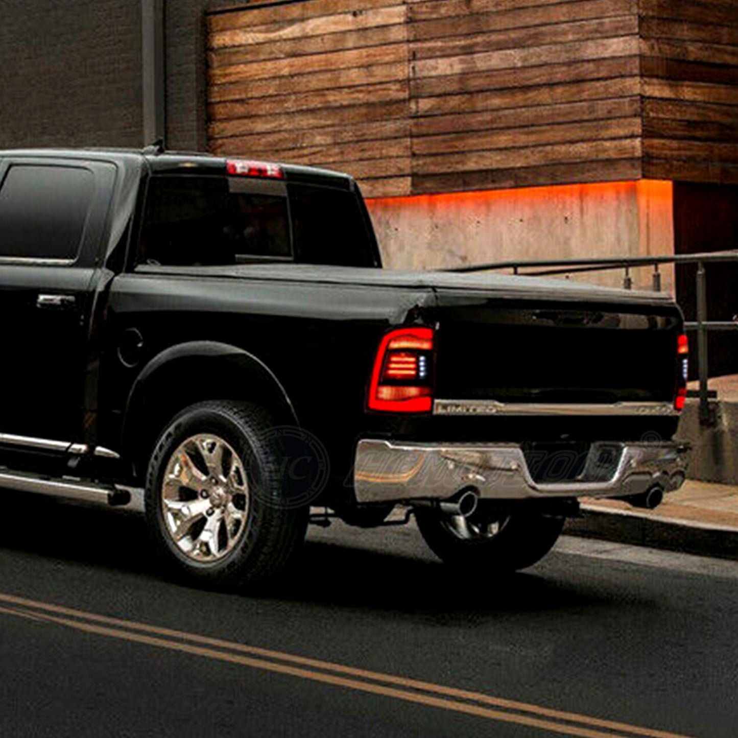 HCMOTION LED RGB Tail Lights for Dodge Ram 1500 2500 2009-2018