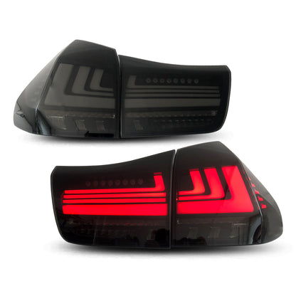 HCMOTION LED Tail Lights For Lexus RX 2003-2009 RX330 RX350 RX400h Start UP Animation