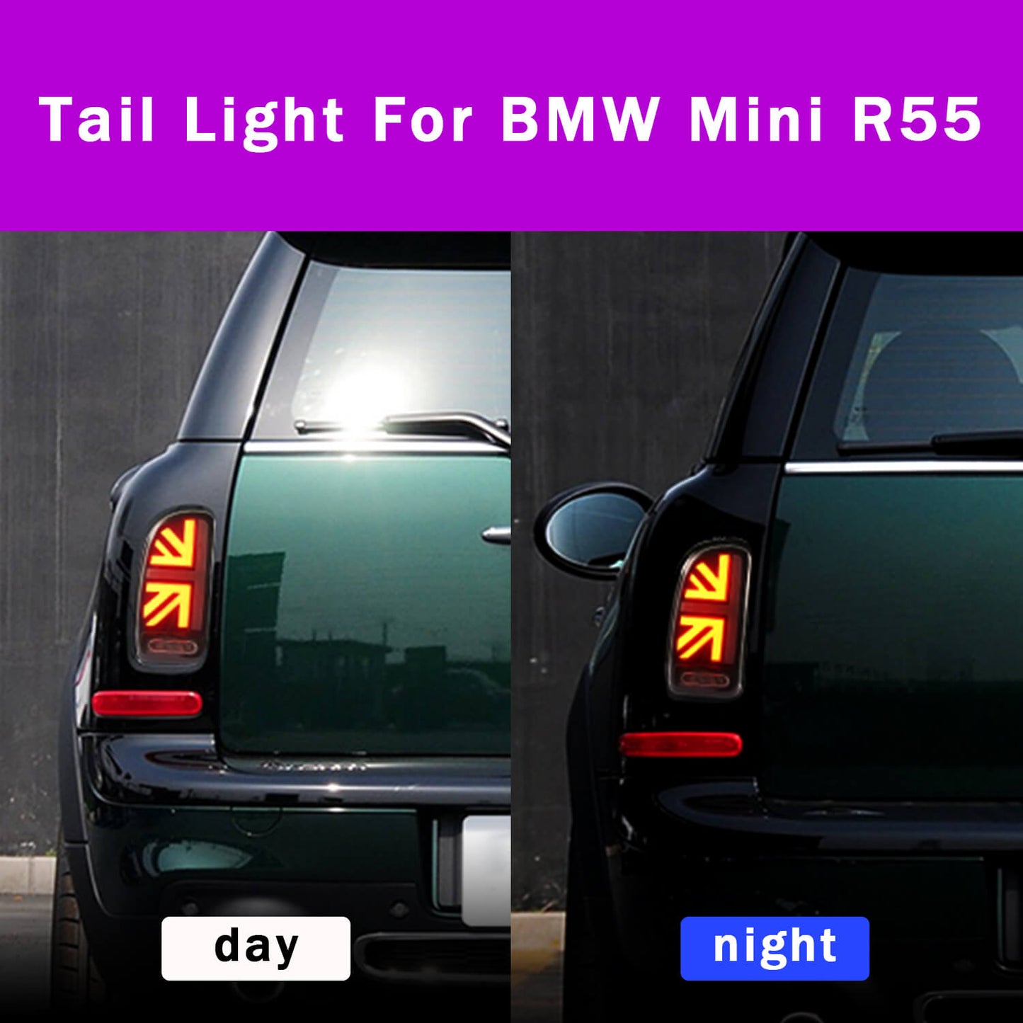 HCMOTION LED Tail Lights For 2007-2014 BMW Mini R55