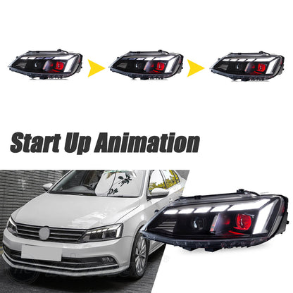 HCMOTION 2012-2018 LED Headlights For VW Jetta MK6