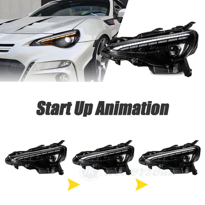 HCMOTION LED Headlights For Toyota 86/Subaru BRZ 2012-2021