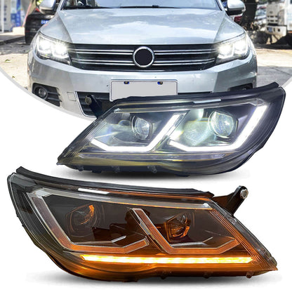 HCMOTION LED Headlights For VW Tiguan 09-11
