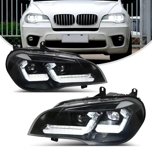 HCMOTION 2007-2013 LED Headlights For BMW X5 E70