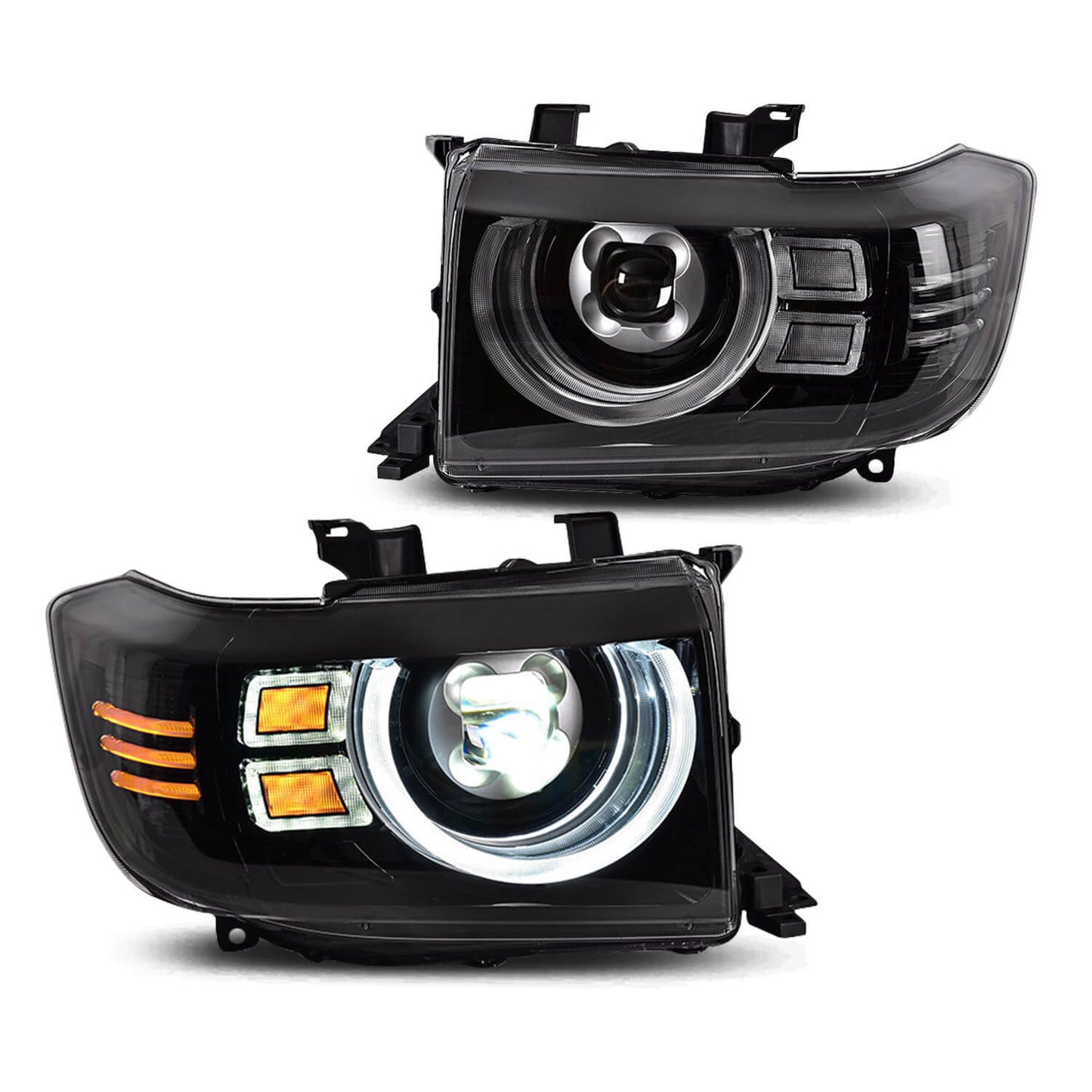 HCMOTION LED Headlights For Toyota Land cruiser 70 series LC70 LC71 LC76 LC79 1984-2023