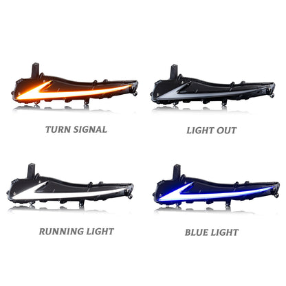 HCMOTION for Lexus IS250 300h 350f 2013-2016 RGB DRL Headlights Continuous Animation