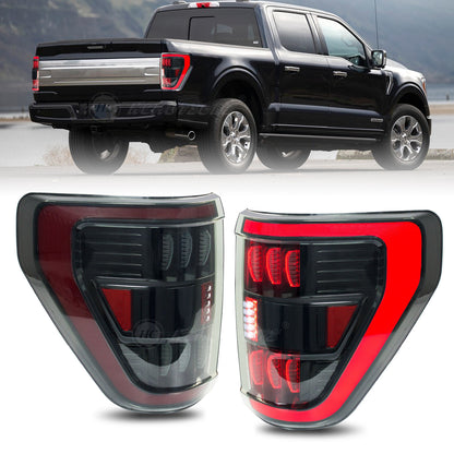 HCMOTION LED Tail Lights for Ford F150 XLT 2021 2022 2023
