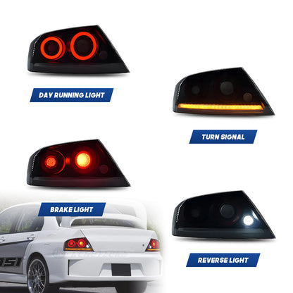 HCMOTION LED RGB Taillights for MITSUBISHI EVO 7/8/9 (CT9A) 2001-2007