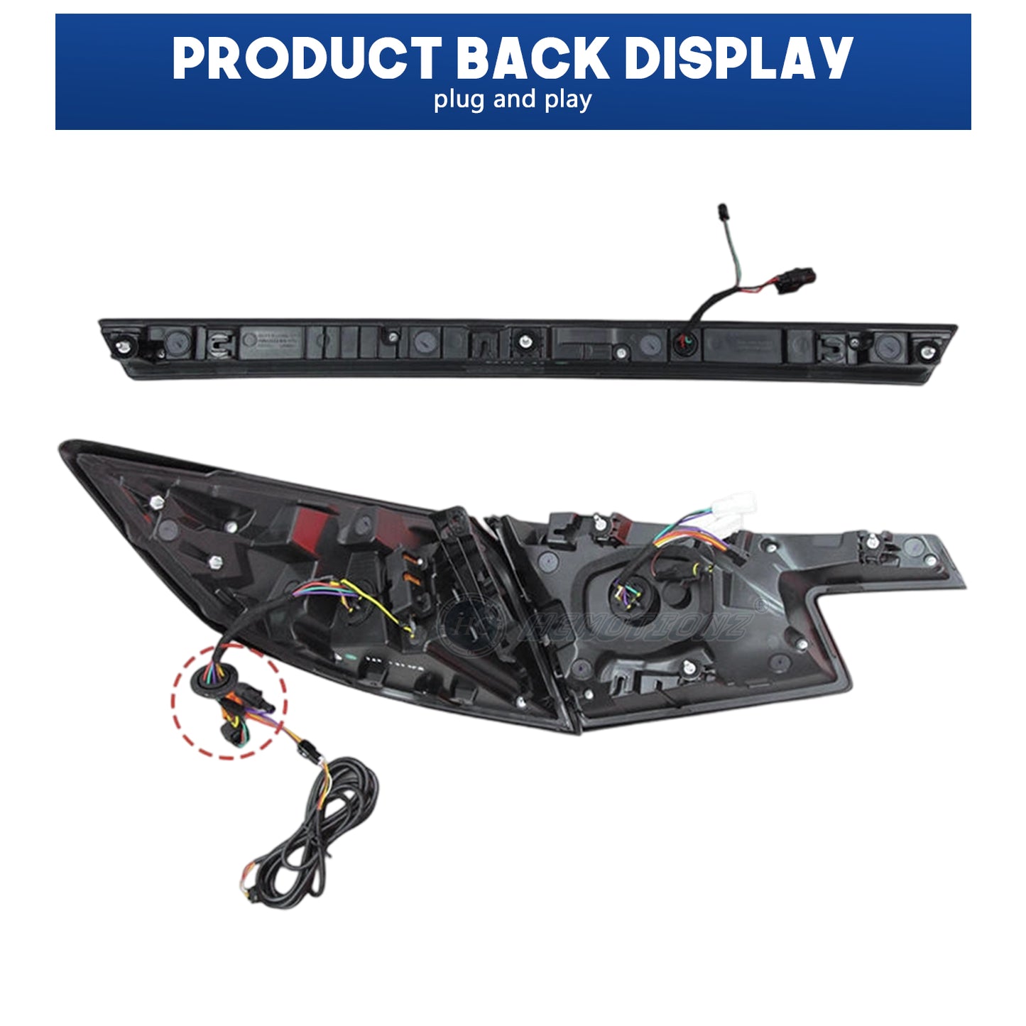HCMOTION Honda Civic 2022-2025 Tail Lights Hatchback 11th Gen