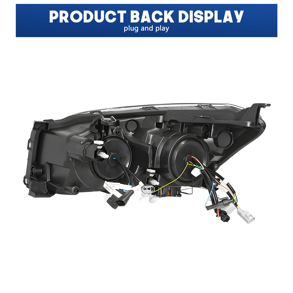 HCMOTION LED Headlights for Toyota RAV4 3rd Gen 2009-2012 Facelift Start-up Animation