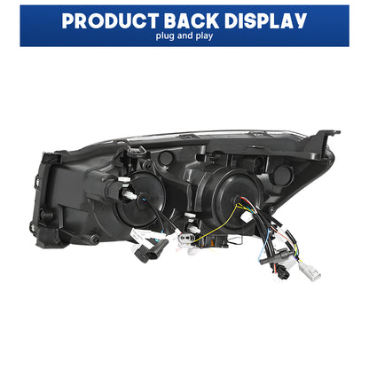 HCMOTION LED Headlights for Toyota RAV4 3rd Gen 2009-2012 Facelift Start-up Animation