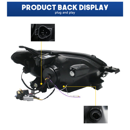 HCMOTION LED Head Lights for Toyota Probox 2014-2025 XP160 Succeed 2014-2020 Familia Van 2018-2025
