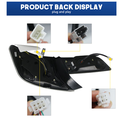 HCMOTION LED Tail Lights for 2012-2014 Toyota Camry Kits