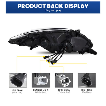 HCMOTIONZ LED Headlights for Toyota Corolla 2011-2013