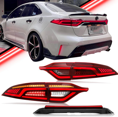 HCMOTION Taillights Fit/For Toyota US Corolla 2020-2024