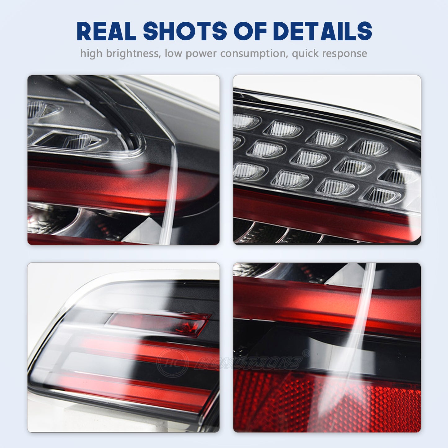 HCMOTION LED Tail Lights for BMW 3 Series M3 E92 2007-2011