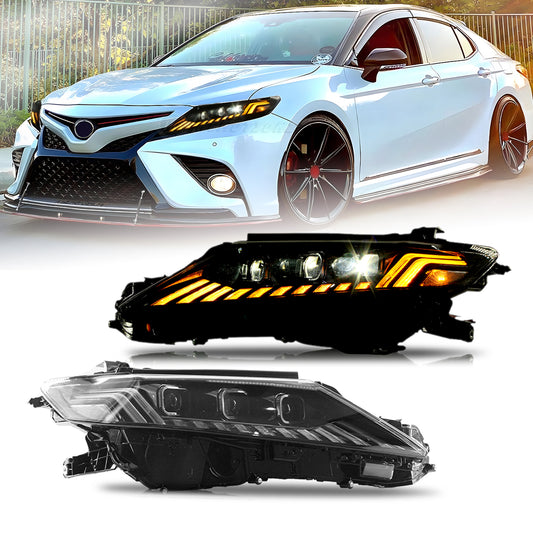 HCMOTION LED Headlights For Toyota Camry 2018-2021