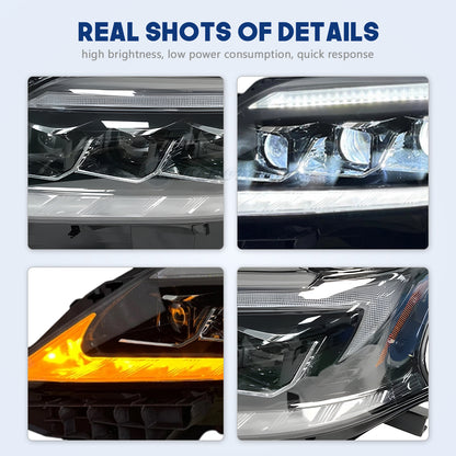 HCMOTIONZ Full LED Head Lights for Lexus RX RX350 RX450 RX270 2009-2015