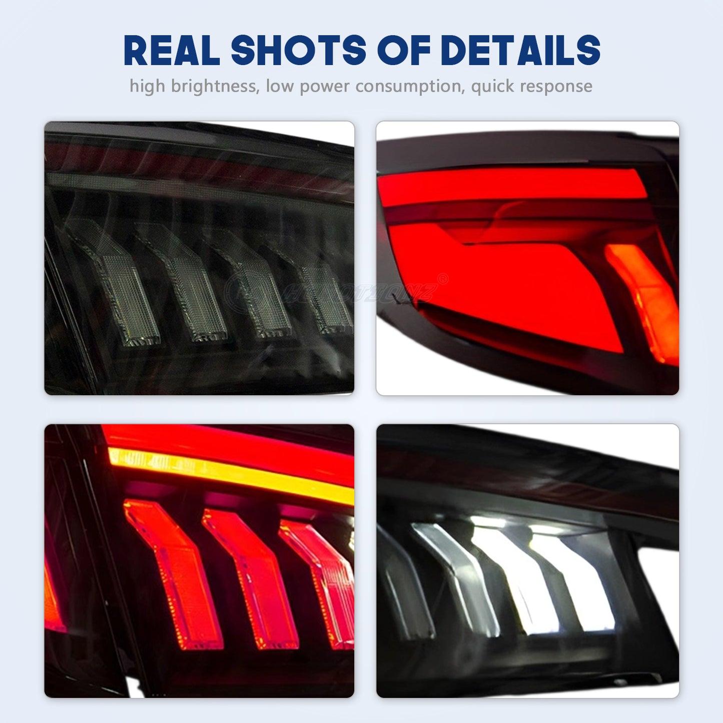 HCMOTION Honda Civic 2022-2025 Tail Lights Hatchback 11th Gen