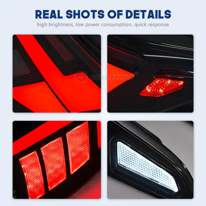 HCMOTION Led Tail Lights For Toyota Corolla Hatchback 2018-2023 DRL Start UP Animation