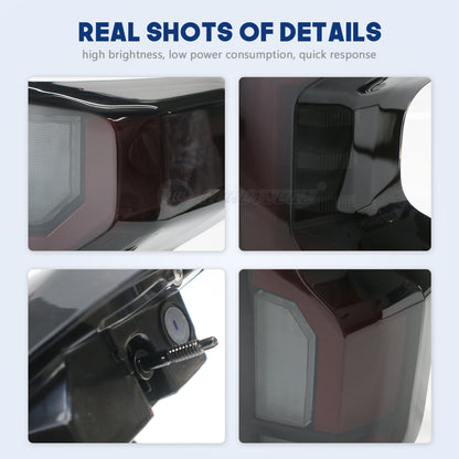 HCMOTIONZ LED Tail Lights for Chevrolet Silverado 2019-2025 1500/2500/3500